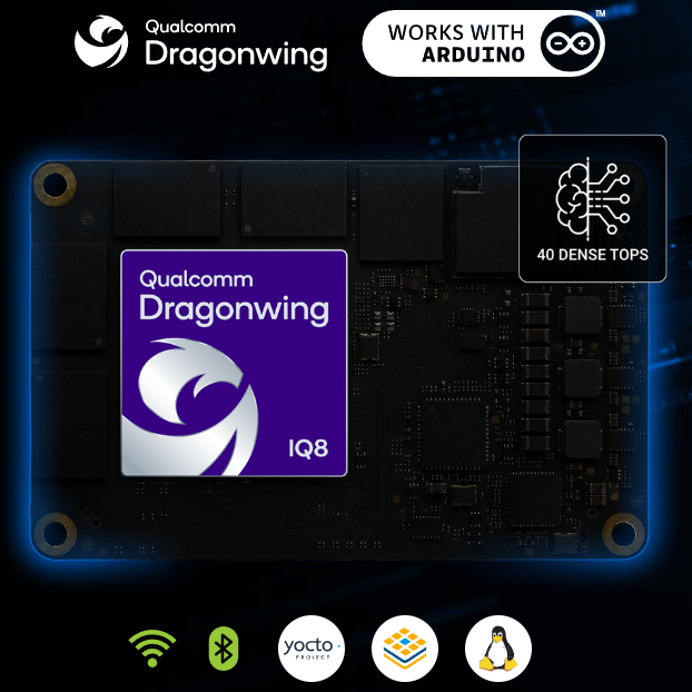 Aquila IQ8 takes Dragonwing IQ-8275 designs from prototype to production