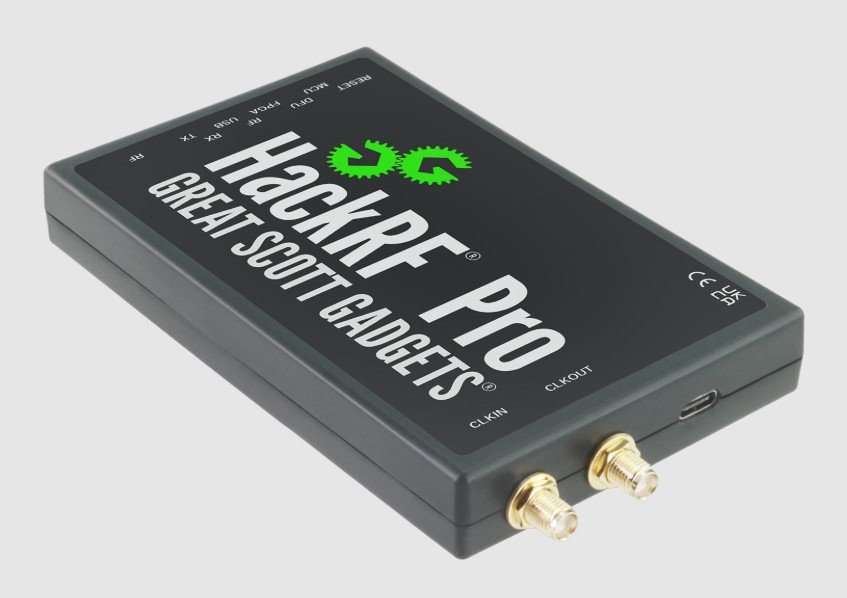 HackRF Pro SDR covers 100kHz to 6GHz with FPGA-based processing