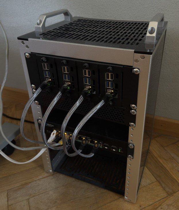 Raspberry Pi 5 cluster runs Qwen3-30B-A3B at 15 tokens/s on CPU